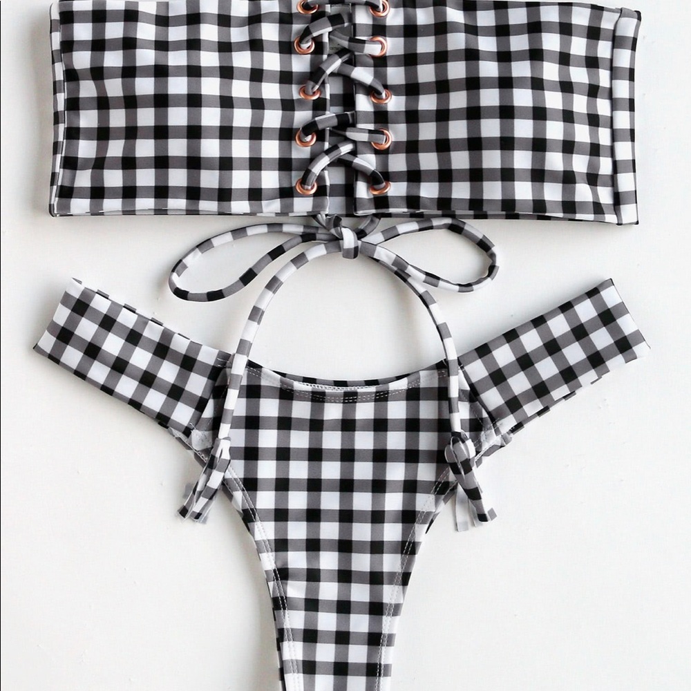 Checkered bikini